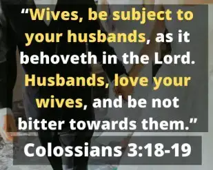 Scriptures on love between husband and wife